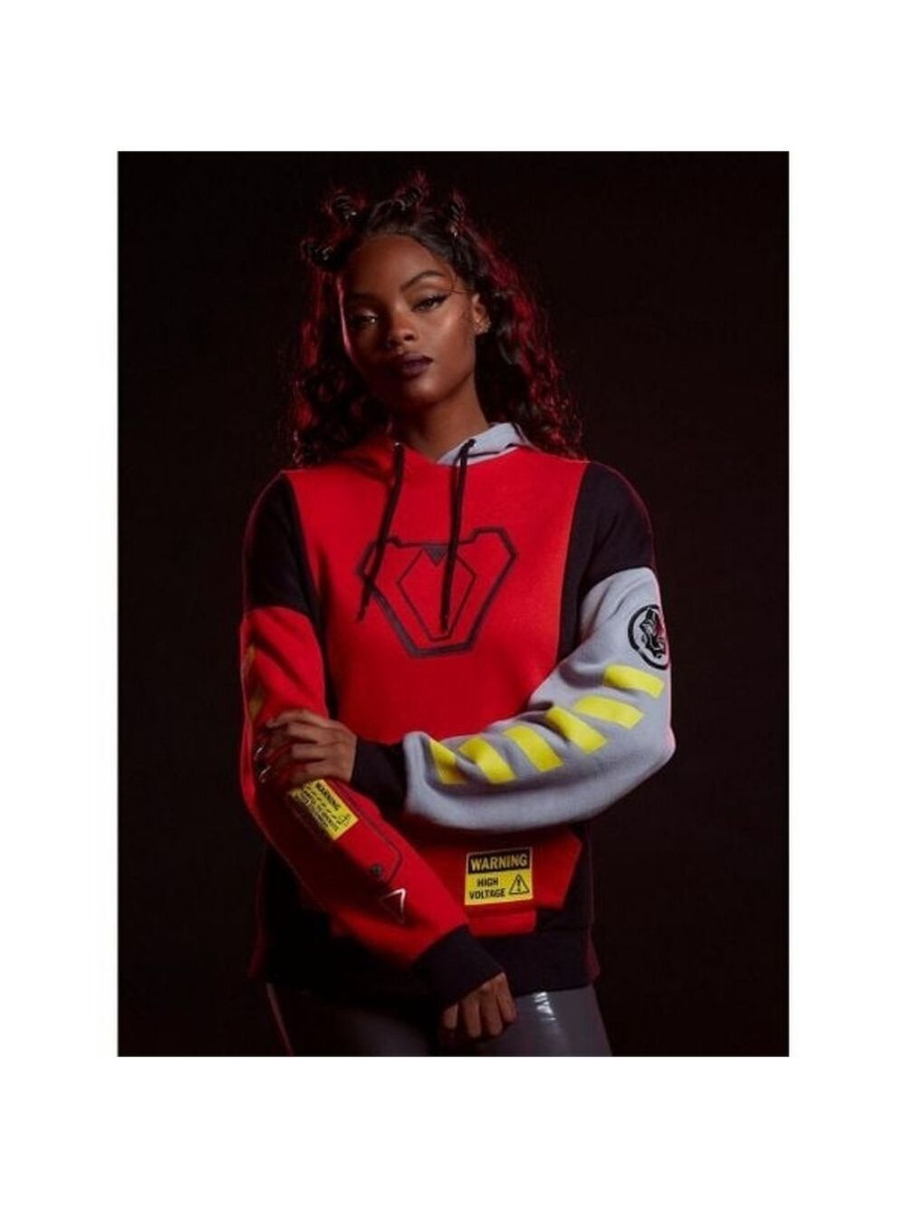 Black Panther: Wakanda Forever Ironheart Cosplay Girls Hoodie Sz Med